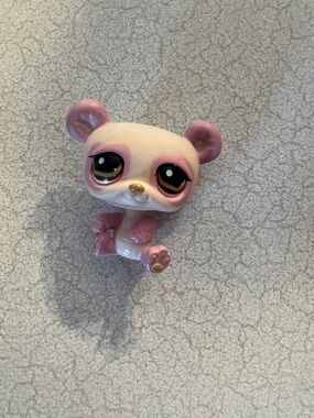 Littlest Pet Shop Pink panda bear